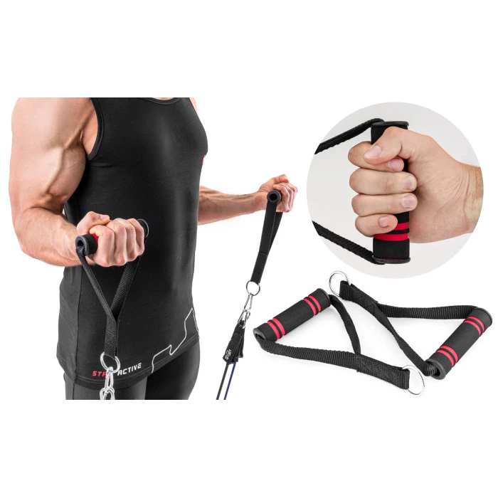 Набор резинок с эспандерами Hop-Sport HS-R050RT