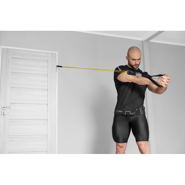 Набор резинок с эспандерами Hop-Sport HS-R050RT