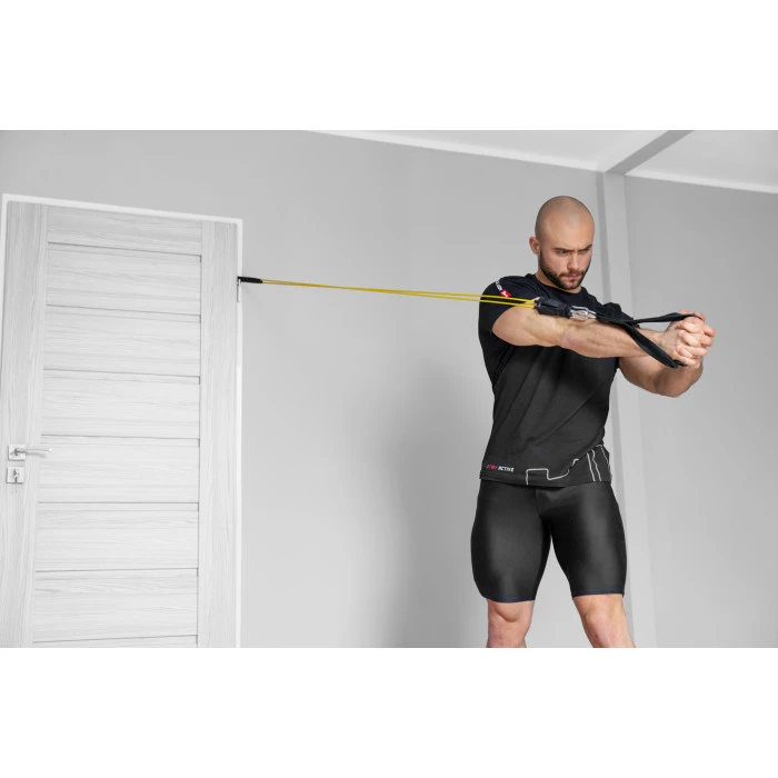 Набор резинок с эспандерами Hop-Sport HS-R050RT