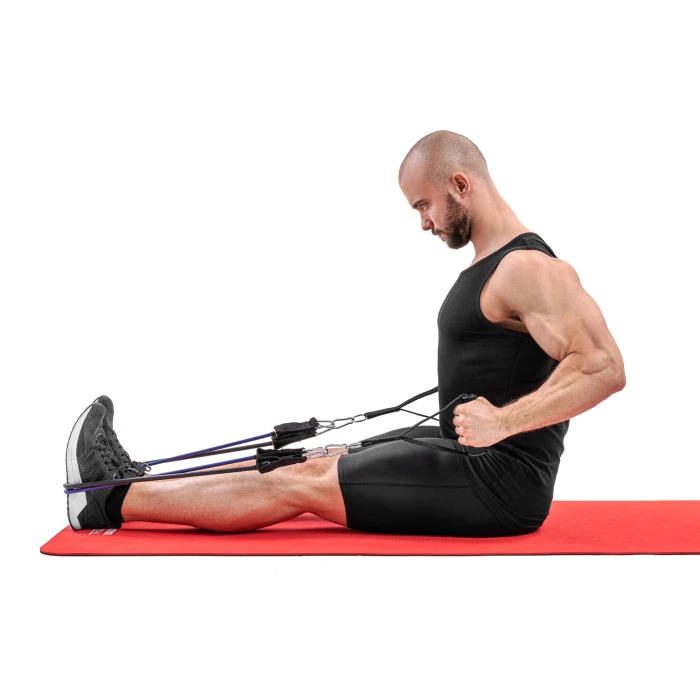 Набор резинок с эспандерами Hop-Sport HS-R050RT