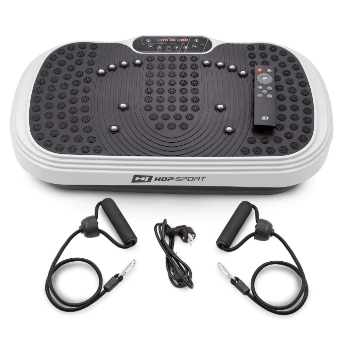 Віброплатформа Hop-Sport HS-040VS Cube білий