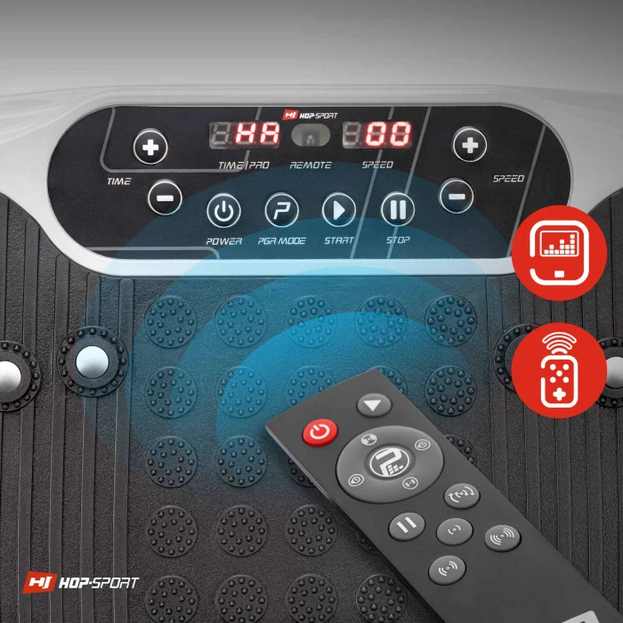 Віброплатформа Hop-Sport HS-040VS Cube білий