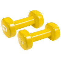 Гантели для фитнеса виниловые круглые Hop-Sport HS-V030DC 2х3кг