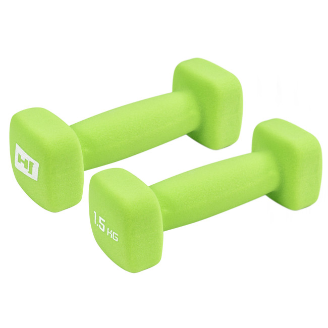 Гантелі для фітнесу неопренові квадратні Hop-Sport HS-V015DS 2х1,5кг