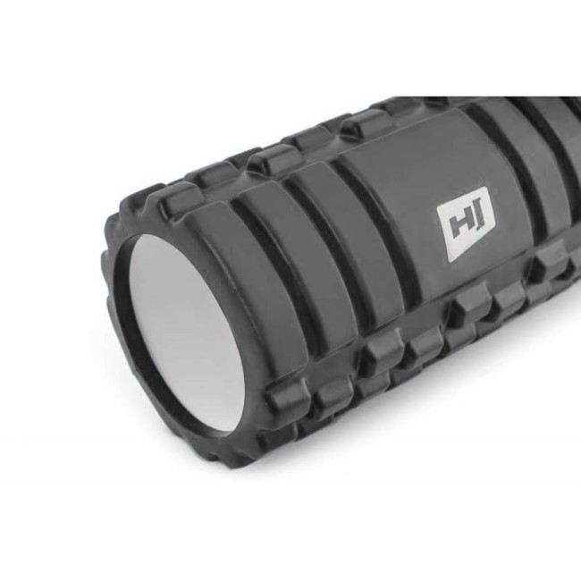 Роллер массажер (валик, ролик) Hop-Sport EVA 45см серый