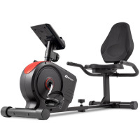 Горизонтальный велотренажер Hop-Sport HS-2050L Beat красный