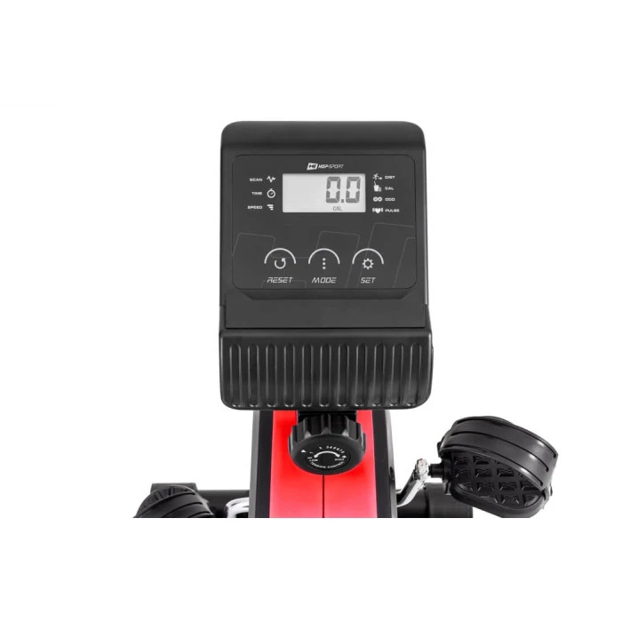 Горизонтальный велотренажер Hop-Sport HS-2050L Beat красный