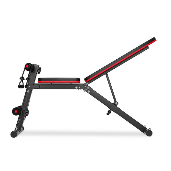 Скамейка тренировочная Hop-Sport HS-1030 с фиксатором для ног