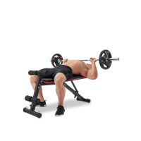 Лавка тренувальна Hop-Sport HS-1030 із фіксатором для ніг