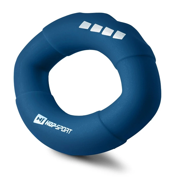 Еспандер силіконовий овальний 27,2кг Hop-Sport HS-S027OG темно-синій
