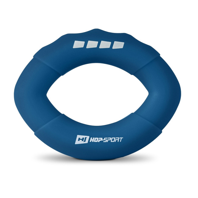 Еспандер силіконовий овальний 27,2кг Hop-Sport HS-S027OG темно-синій