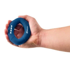 Еспандер силіконовий овальний 27,2кг Hop-Sport HS-S027OG темно-синій