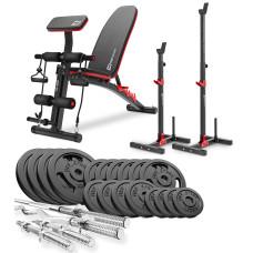 Набір STRONG 106кг з лавкою HS-1035 і стійками 1005L