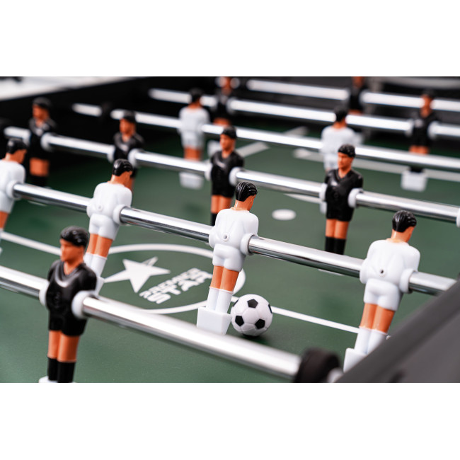 Настільний футбол Hop-Sport Corner чорно-золотистий