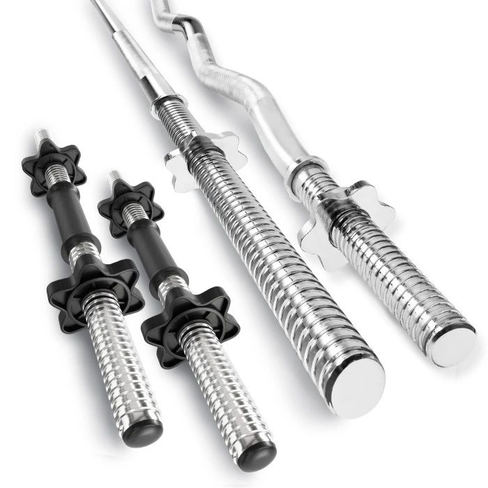 Набір Hop-Sport Premium 135кг з лавою HS-1025 Pro, штангами та гантелями