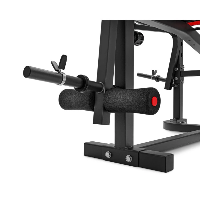 Набір Hop-Sport Premium 59кг з лавою HS-1065HB Pro та штангою