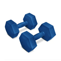Гантелі для фітнесу композитні Hop-Sport HS-C030DS 2х3кг синій