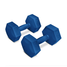 Гантелі для фітнесу композитні Hop-Sport HS-C030DS 2х3кг синій