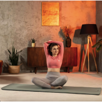 Коврик для йоги Hop-Sport HS-NB015GM NBR 1,5см оливковый