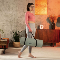 Коврик для йоги Hop-Sport HS-NB015GM NBR 1,5см оливковый