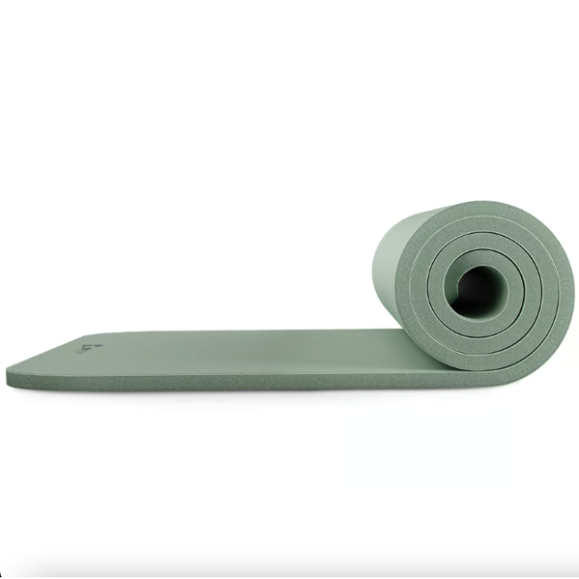 Коврик для йоги Hop-Sport HS-NB015GM NBR 1,5см оливковый