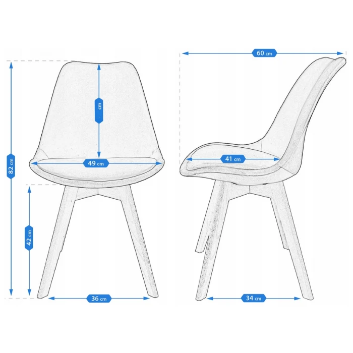 Туалетний столик Jumi Scandi LED + крісло Saida бежевий (шкіряні ручки)