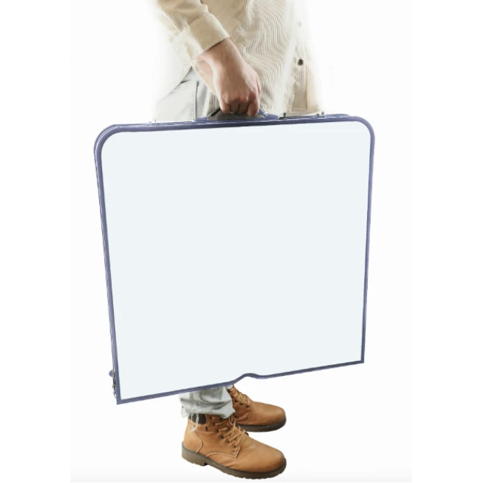 Стол туристический раскладной Jumi Economix с 4 стульями белый