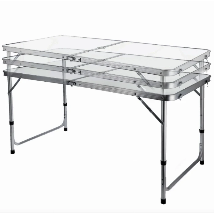 Стол туристический раскладной Jumi Economix с 4 стульями белый