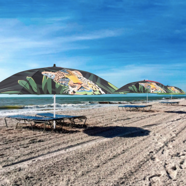 Парасоля садова Jumi Garden 200см тропік