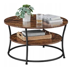 Журнальний столик Leobert Vasagle 80 x 80 x 45см в стилі Loft