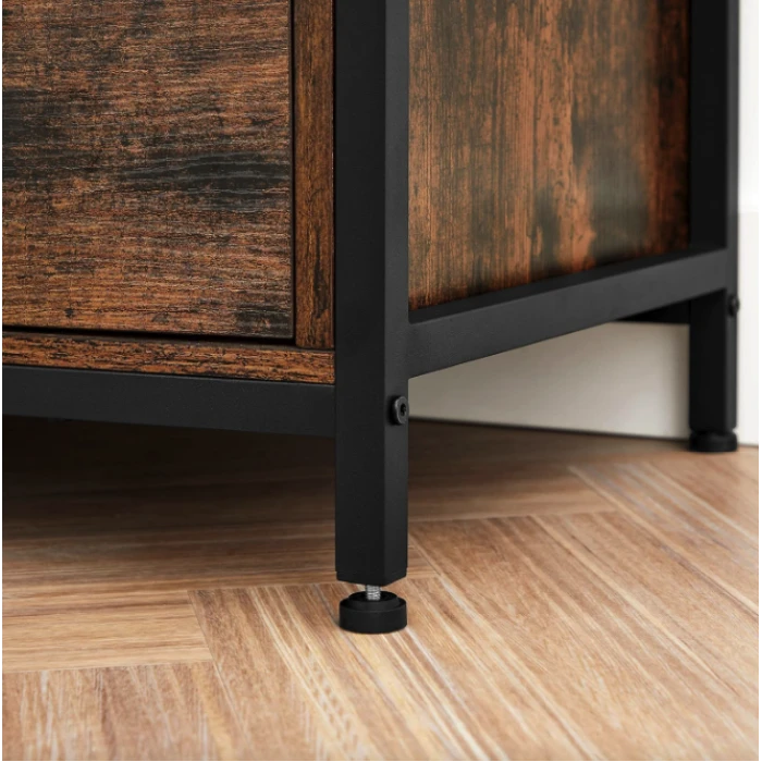 Тумба под телевизор Leobert Kamila в стиле Loft с 3 ящиками