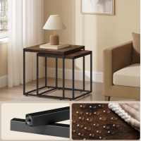 Комплект журнальних столиків Leobert Nika квадратні коричневий