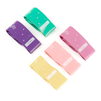 Набір резинок для фітнесу Queenfit 0,5-30кг Q-66435