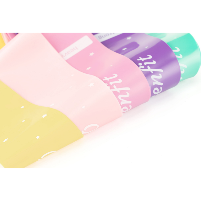 Набір резинок для фітнесу Queenfit 0,5-30кг Q-66435