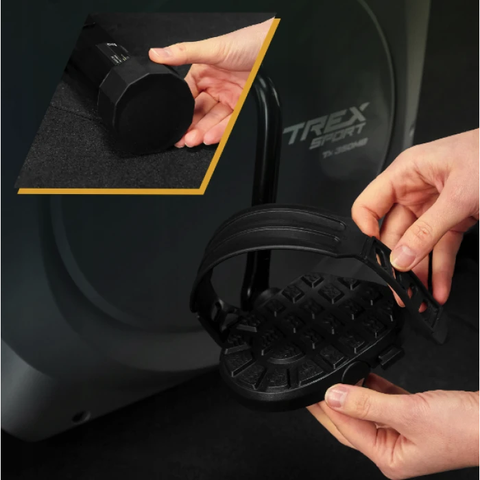 Велотренажер Trex Sport TX-350MB RIZE магнітний сірий