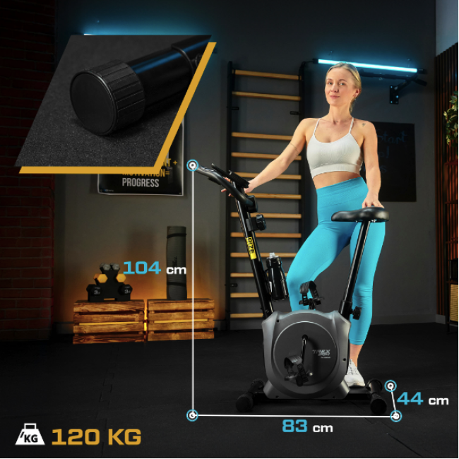 Велотренажер Trex Sport TX-350MB RIZE магнитный серый