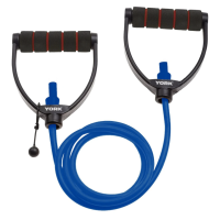 Эспандер трубчатый с ручками York Heavy, синий