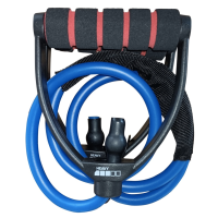 Эспандер трубчатый с ручками York Heavy, синий