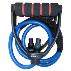 Еспандер трубчастий з ручками York Heavy, синій