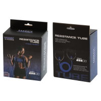 Эспандер трубчатый с ручками York Heavy, синий