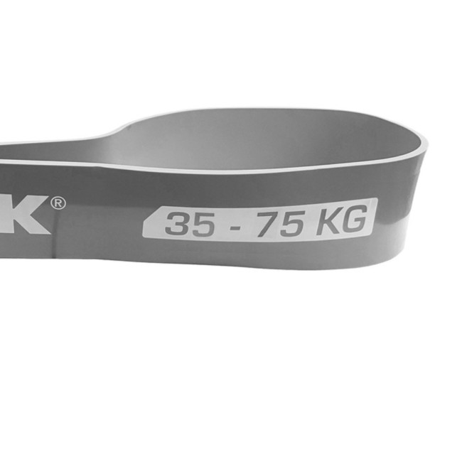 Резинка для фітнесу York 35-75кг - 2080x85x4,5 мм, сірий