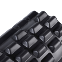 Массажный ролик для йоги и фитнеса York Fitness EVA 33,6х14,4см черный