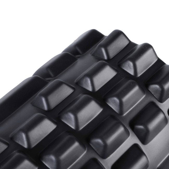 Массажный ролик для йоги и фитнеса York Fitness EVA 33,6х14,4см черный