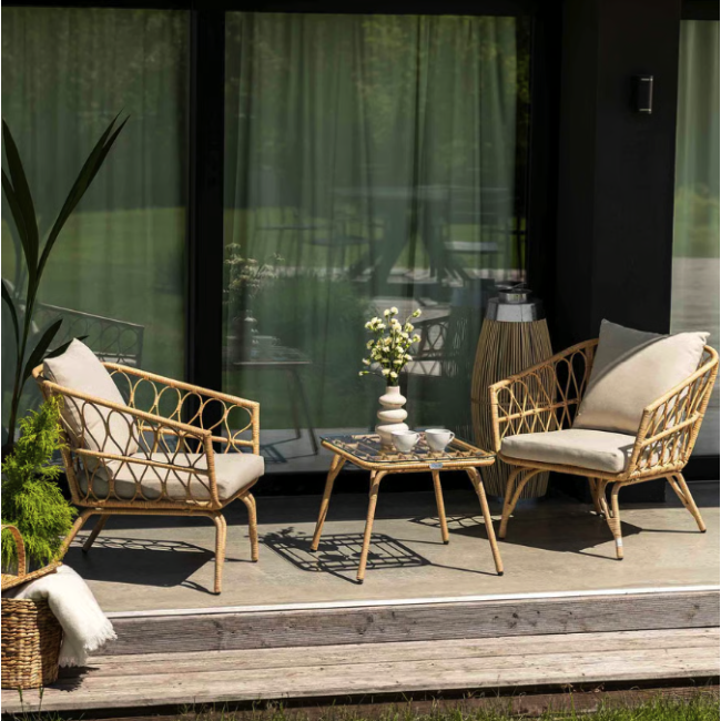 Комплект садовой мебели Di Volio Savona бежевый/кремовый