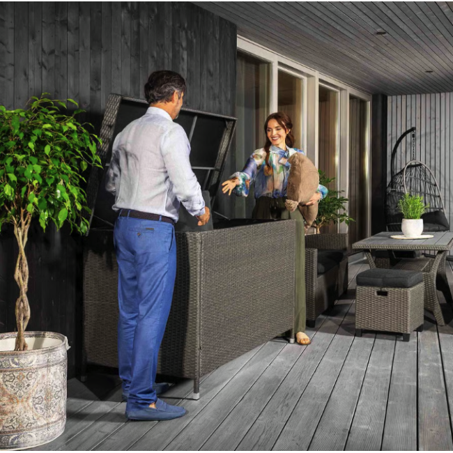 Сундук для хранения Di Volio Varise 740 L серый