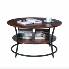 Журнальний столик Leobert Vasagle 80 x 80 x 45см в стилі Loft