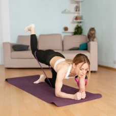 Набір резинок для фітнесу Gymtek 0,5-30кг фіолетовий