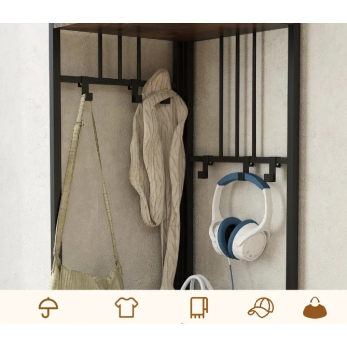 Вешалка для одежды Costway Richi угловая в стиле Loft