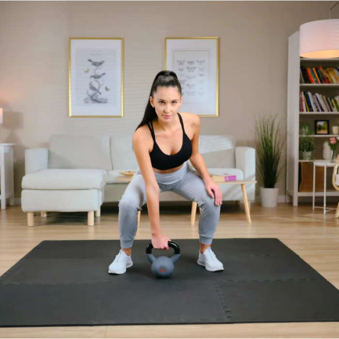 Гиря металлическая Hop-Sport 4кг HS-I004KB