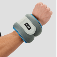 Обважнювачі York Fitness Soft для рук і ніг 2х2кг сірий
